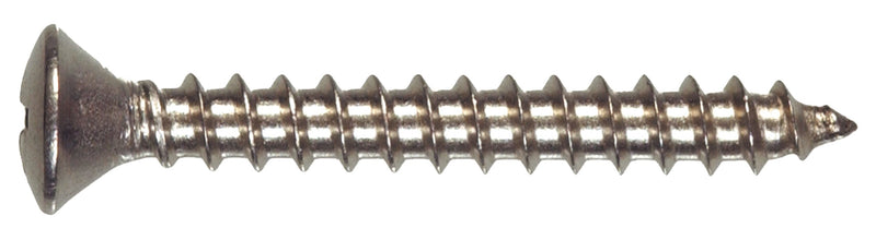 The Hillman Group 823738 Stainless Steel Oval Head Phillips Sheet Metal Screw, 14-Inch x 1-Inch, 100-Pack