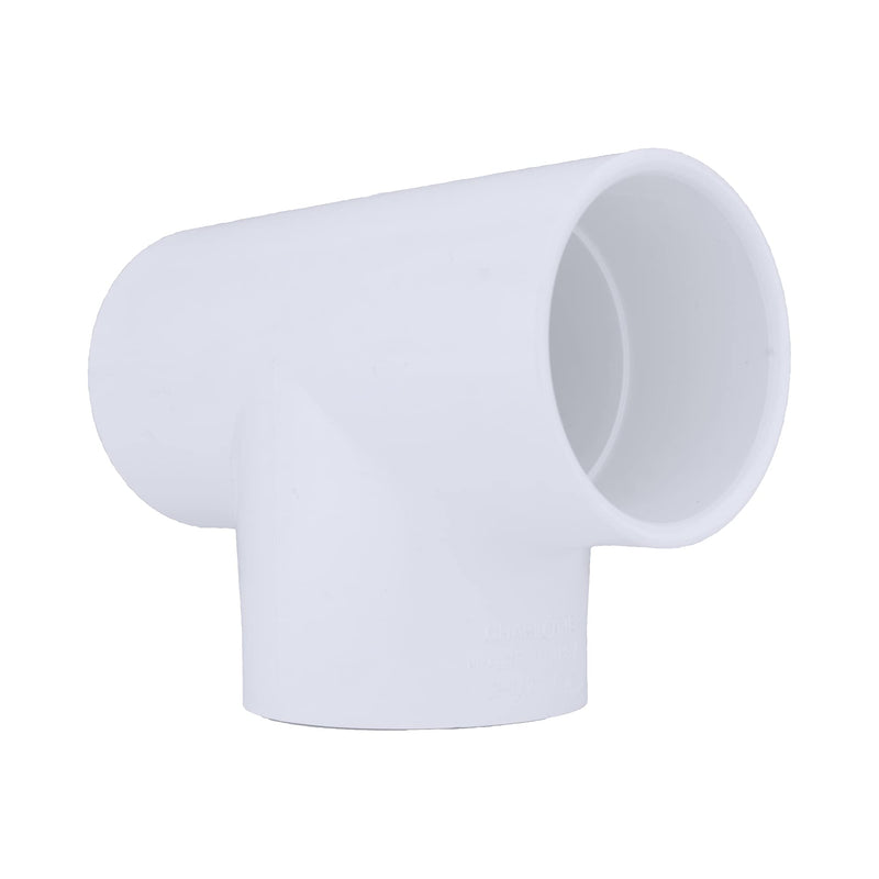 CHARLOTTE PIPE 2 1/2 SCH 40 TEE SXSXS PRESSURE (1 Unit Piece) 2 1/2 Inch ( EACH qty: 1 ) White