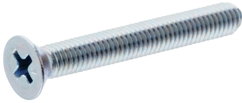 101045 6-32-Inch x 3-Inch Flat Head Phillips Machine Screw, 100-Pack