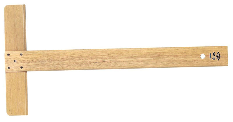 Alvin, W24, Wood Academic T-Square, Smooth Natural Finish - 24"