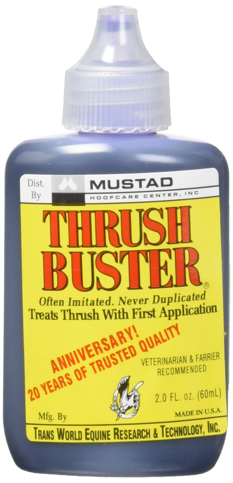 Capewell Thrush Buster 20Z 90010 One Size Blue - PawsPlanet Australia
