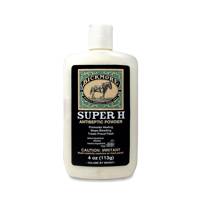 Bickmore Super H Antiseptic Powder for Horses - Quick Healing, Stops Bleeding, Treats Proud Flesh - PawsPlanet Australia