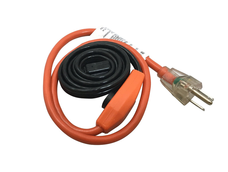 Frost King HC3A Automatic Electric Heat Kit Heating Cables, 3 Feet, Black 3-Feet
