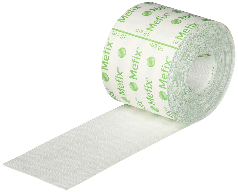 Mefix Self-Adhesive Fabric Tape, Dressing Fixation Fabric Tape, Secures Gauze, Tubes, Cannulas and More to User's Body, Size 2" (5cm) Wide x 11 Yards, Single Roll