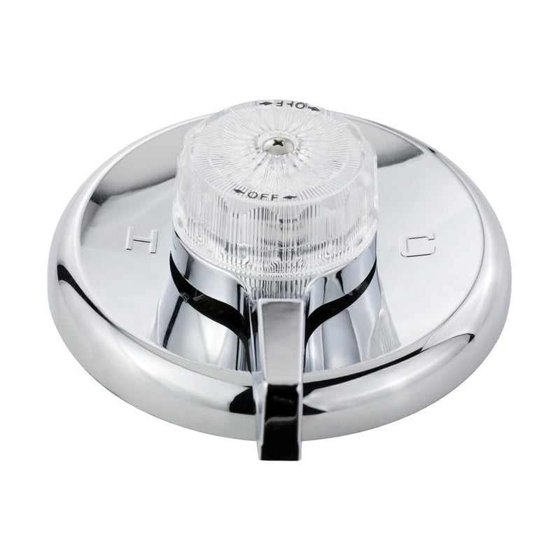 Danco 28499 Faucet, Use With Mixit Shower Valves, Chrome Plated, 5-1/2-Inch Trim Kit
