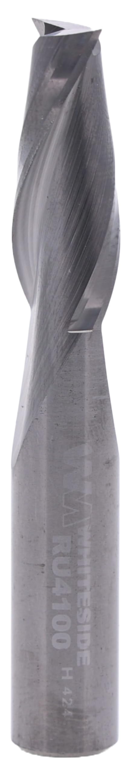 Whiteside Router Bits RU4100 Standard Spiral Bit with Up Cut Solid Carbide 3/8-Inch Cutting Diameter and 1-Inch Cutting Length