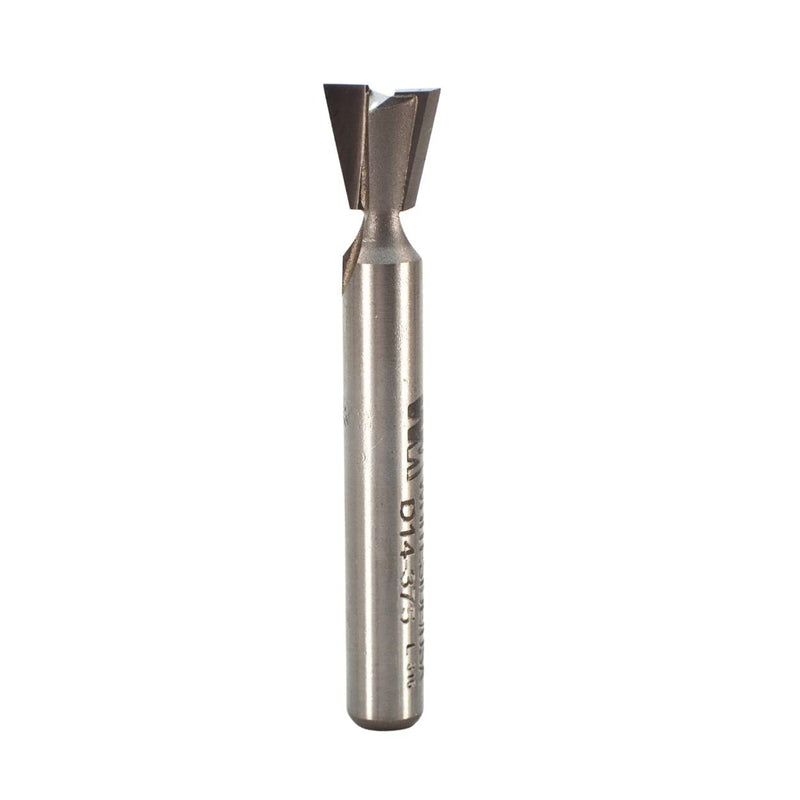 Whiteside Router Bits D14-375 Dovetail Bit with 3/8-Inch Large Diameter 3/8-Inch Cutting Length