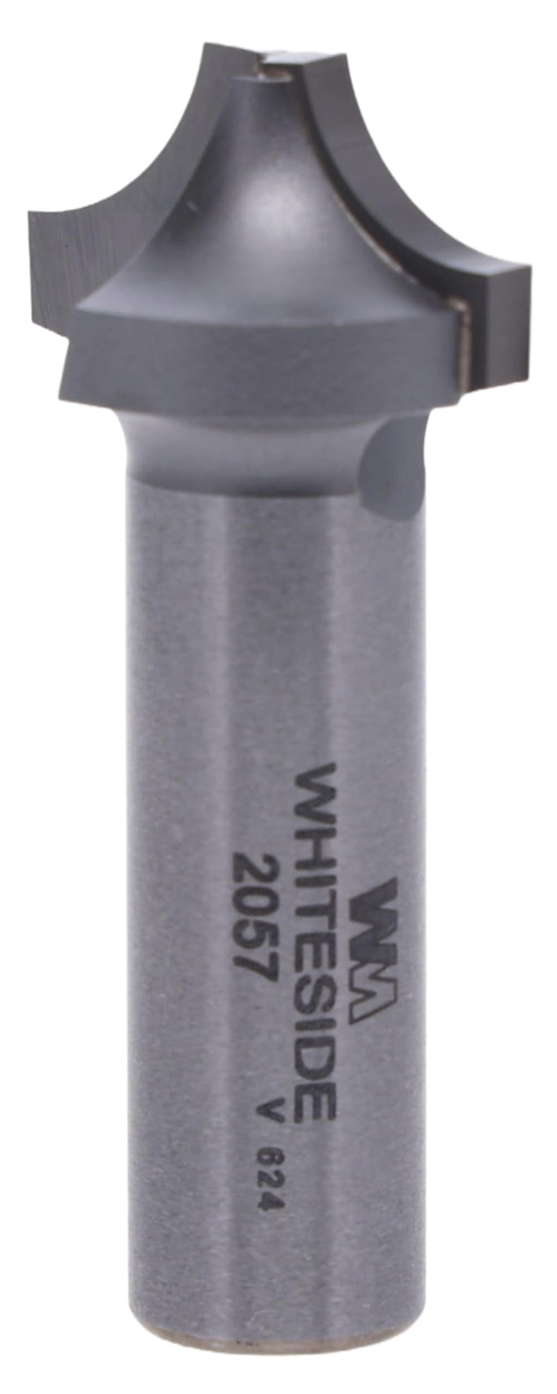 Whiteside 2057 Traditional Roundover & Edge Trim Router Bit: 3/8 Inch Radius, 1 Inch Large Diameter, 1/4 Inch Small Diameter, 1/2 Inch Shank, and 5/16 Inch Pattern Length