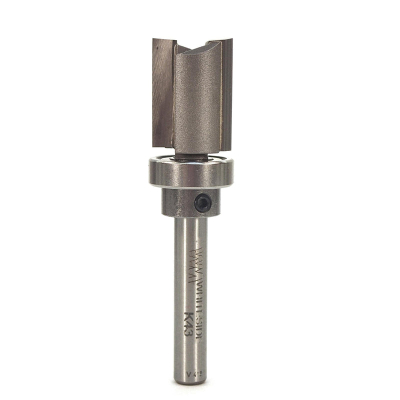 Whiteside Router Bits K43 Keller Straight Bit with 5/8-Inch Large Diameter, 3/4-Inch Cutting Diameter and 1/4-Inch Shank
