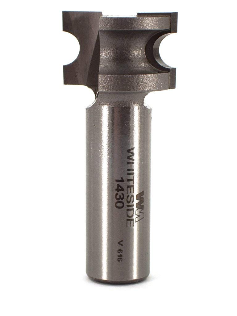 Whiteside 1430 Half Round Router Bit - 1/2" SH, 1/8" R, 9/16" CL