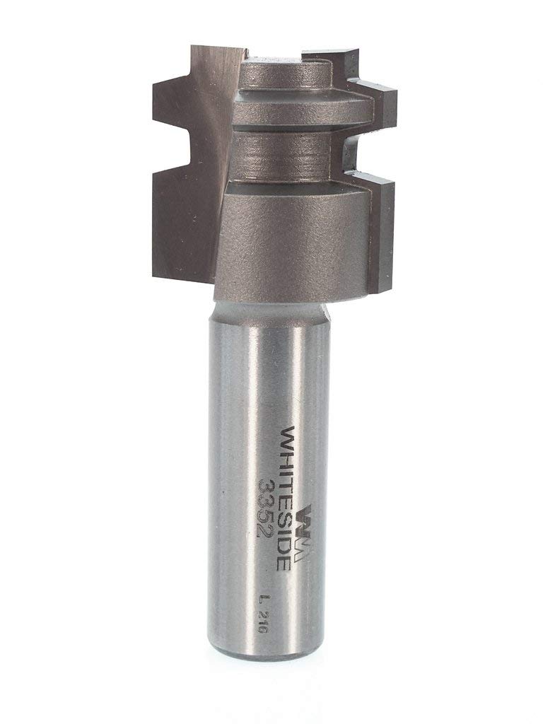 Whiteside Router Bits 3352 Locking Drawer Glue Joint Bit with 2-Inch Large Diameter and 1-Inch Cutting Length