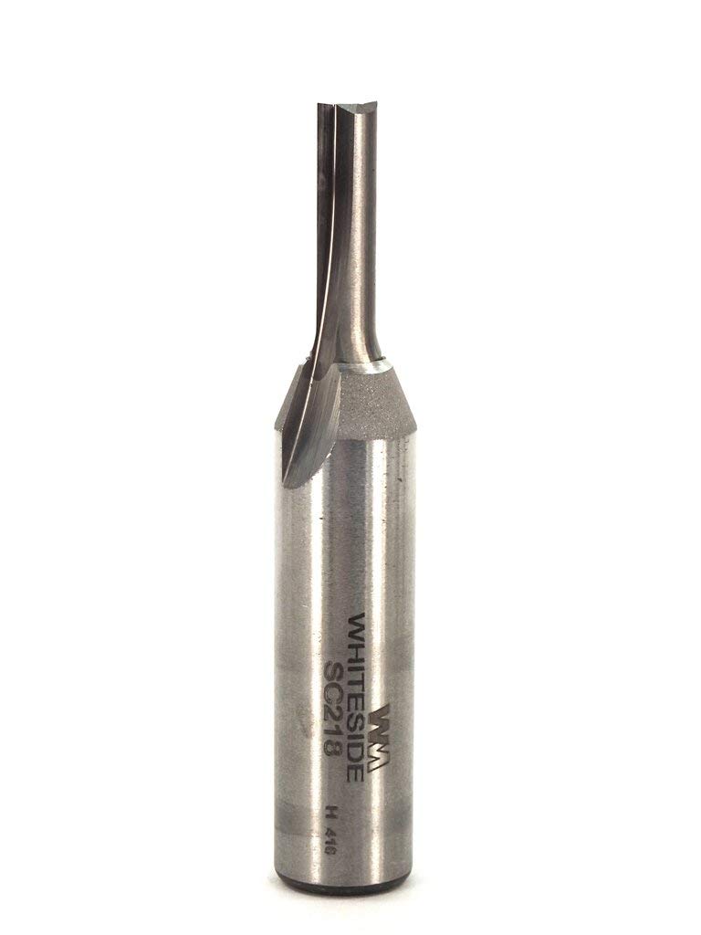 Whiteside SC218 2-Flute 7/32" Straight Router Bit (1/2" shank)