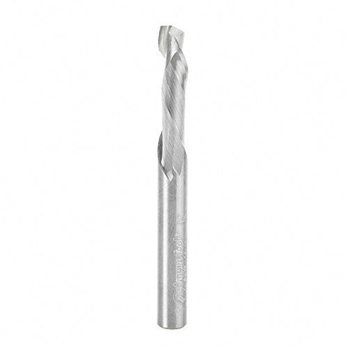 Amana Tool - 46390 CNC Solid Carbide Compression Spiral For Solid Wood 1/4 Dia x 7/8 x 1/4