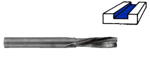 Whiteside Router Bits RD2076A O-Flute with Spiral Down Cut 1/4-Inch Cutting Diameter and 3/4-Inch Cutting Length