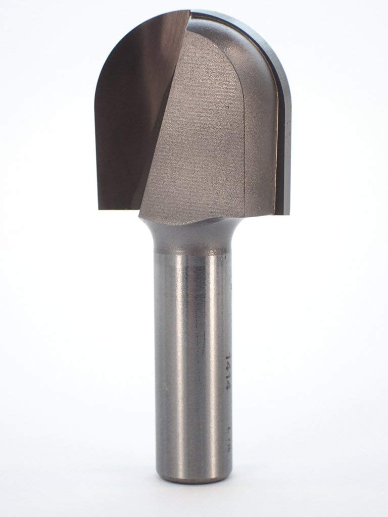 Whiteside Router Bits 1414 Round Nose Bit with 5/8-Inch Radius 1-1/4-Inch Cutting Diameter and 1-1/4-Inch Cutting Length