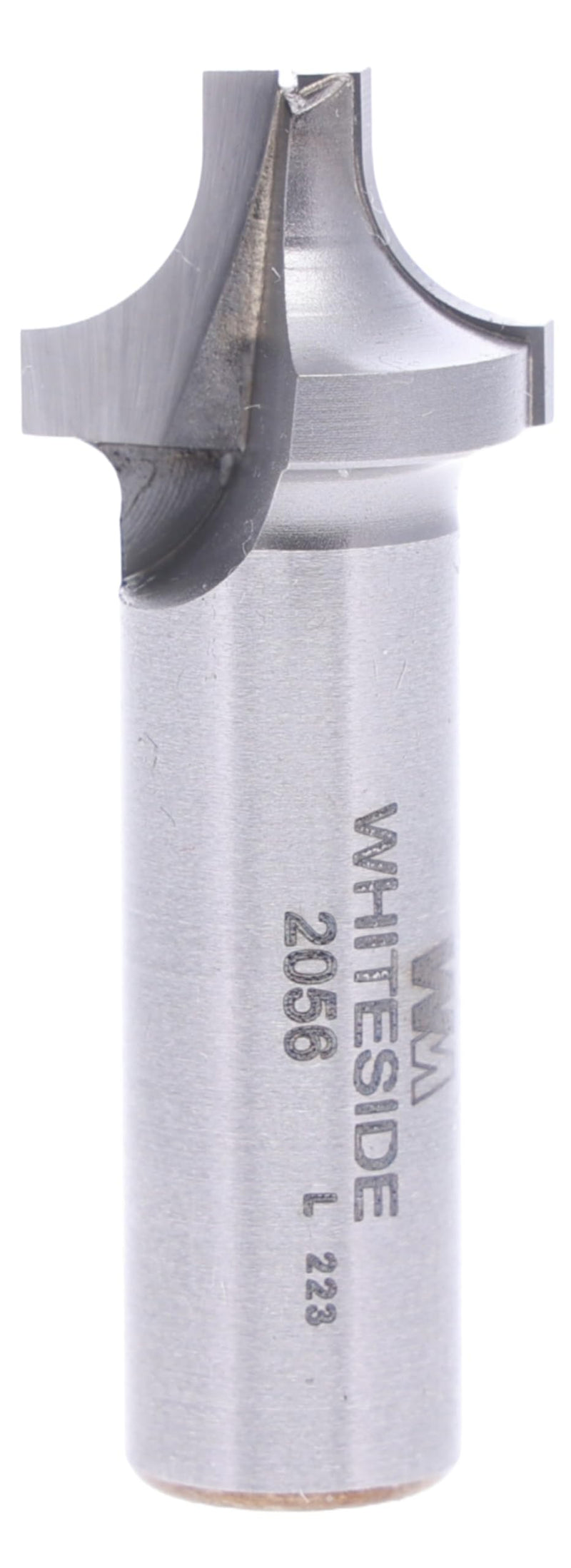 Whiteside 2056 Traditional Roundover & Edge Trim Router Bit: 1/4 Inch Radius, 3/4 Inch Large Diameter, 1/4 Inch Small Diameter, 1/2 Inch Shank, and 3/8 Inch Pattern Length