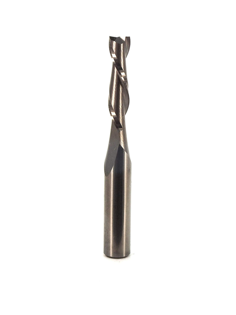 Whiteside Router Bits LU1800 Left Hand Spiral Bit with Up Cut Solid Carbide 3/16-Inch Cutting Diameter and 3/4-Inch Cutting Length