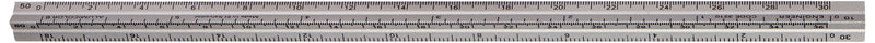 Alumicolor 3210-1 3000 Series Engineer Pocket Scale, Silver