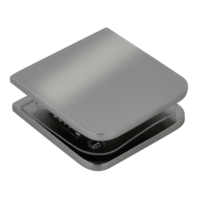 CRL Polished Chrome Traditional Style Fixed Panel U-Clamp