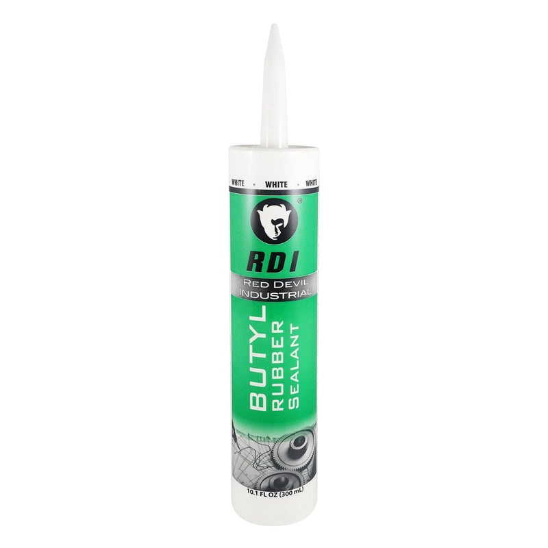 Red Devil 06970I RD Pro Butyl Rubber Sealant, 10.1 Fl oz (300 ml) 1-Pack, White 1 - Pack - NewNest Australia