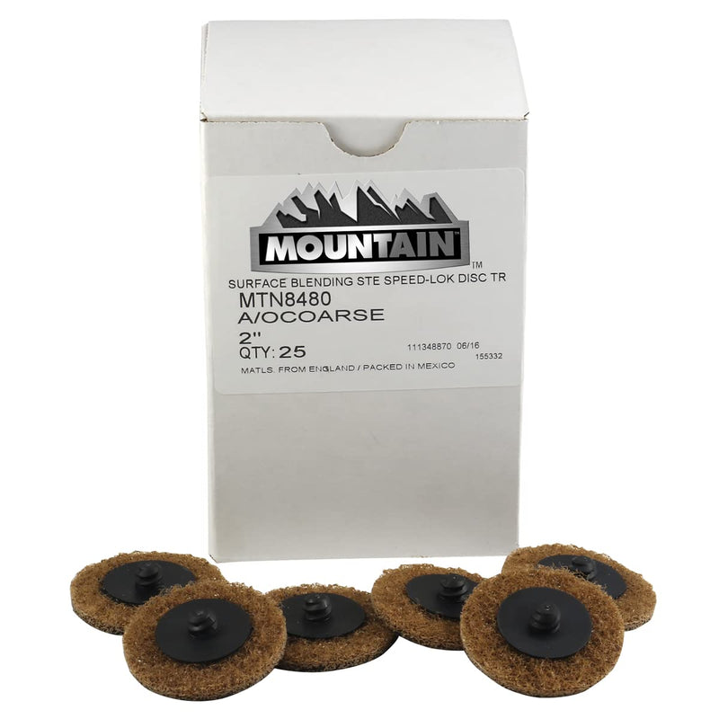 DISC SURFACE PREP 2IN COURSE 25BOX