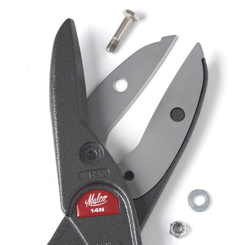 MALCO MC14NRB Replacement Blades for Malco MC14N Combinationg Cutting Andy Snips
