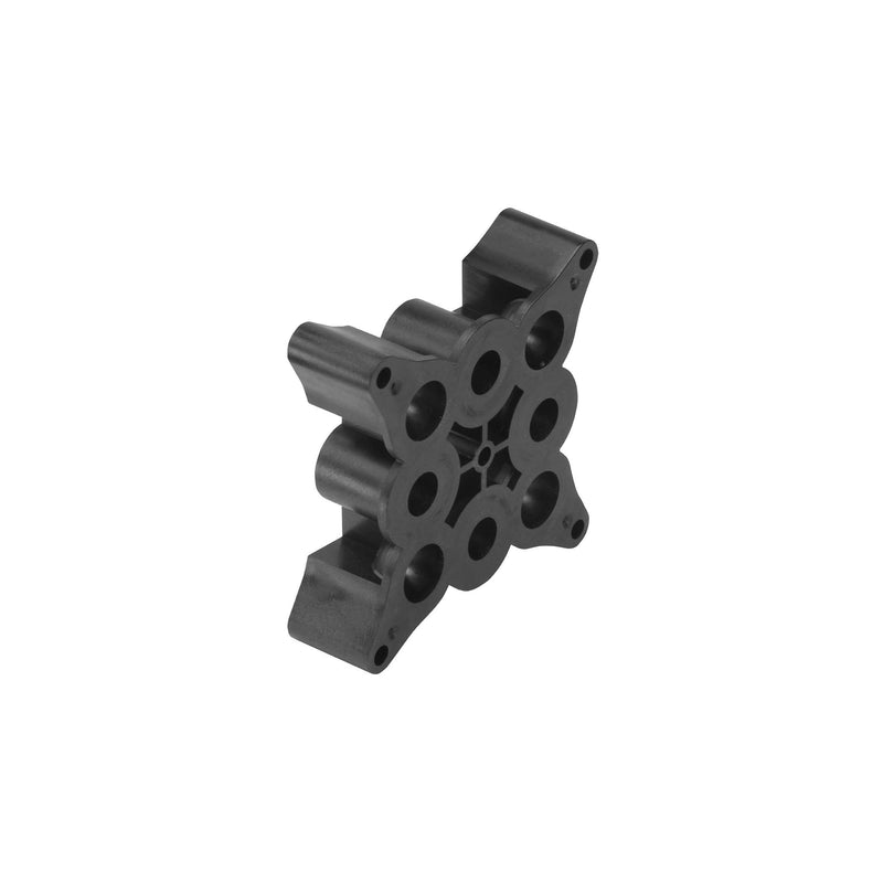 hansgrohe 13595000 1-Inch iBox Universal Plus Extension Set, Chrome,Black