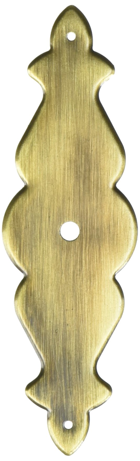 Laurey 22205 4-Inch X 1-Inch Classic Traditions Backplate, Antique Brass