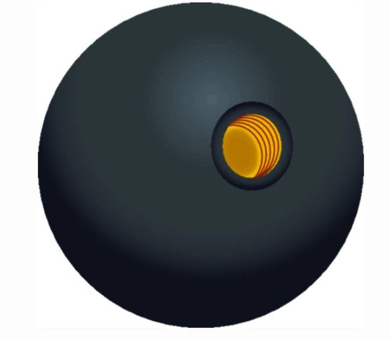SEACHOICE Twin Lever Control Black Knob for 2840 & 2839