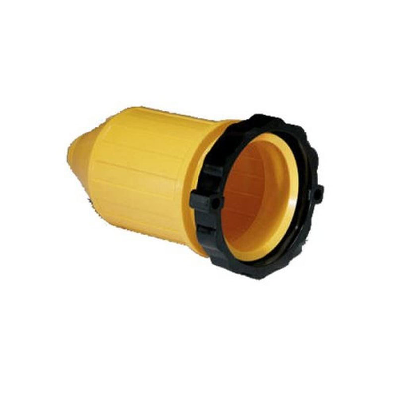 Marinco 7715ELN Weatherproof Cover with Easy Lock Ring for Marinco Marine Electrical 50-Amp Connectors (6360CRN and 6364CRN, Female Connectors)