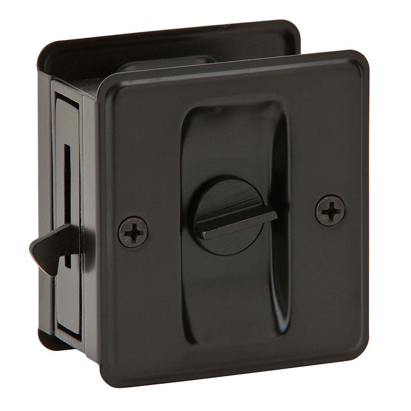 SCHLAGE Ives by Schlage 991B-613 Sliding Door Pull, Oil-Rubbed Bronze