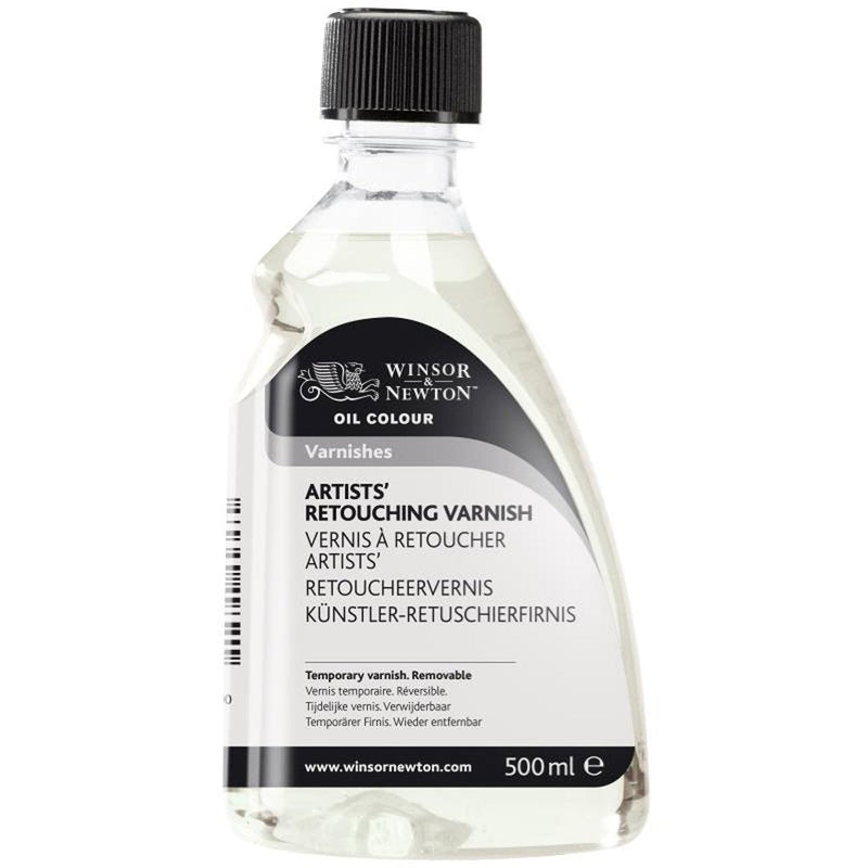 Artists Retouching Varnish, 500ml Bottle