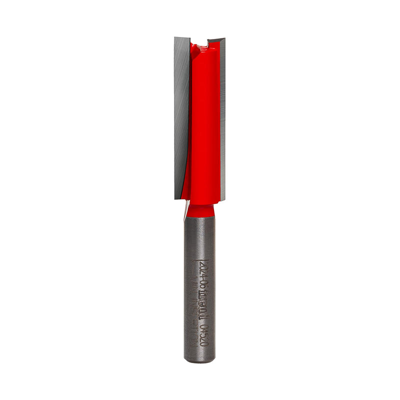 Freud 04-520: 10 (dia.) Double Flute Straight Bit with 1/4" shank, 2-3/8" overall length