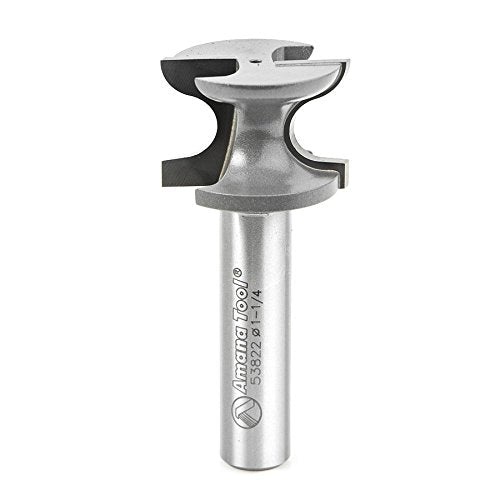 Amana Tool - 53822 Carbide Tipped Window Sill Edge 7/32 Radius x 1-1/4 Dia x 7/8 x 1/2 Inc 1-1/4 Dia x 7/8 x 1/2 In