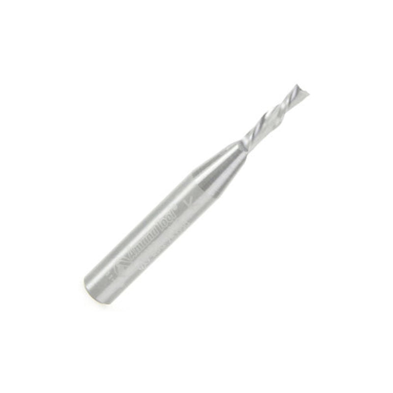 Amana Tool - 46200 Solid Carbide Spiral Plunge 1/8 Dia x 1/2 x 1/4" Shank x 2" Lon