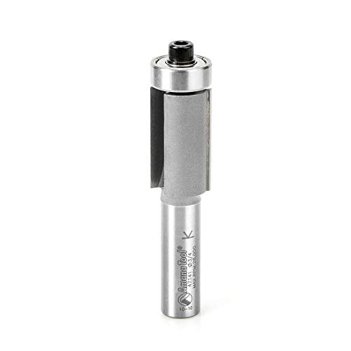 Amana Tool - 47141 Carbide Tipped Flush Trim 3/4 Dia x 1-1/4 x 1/2" Shank