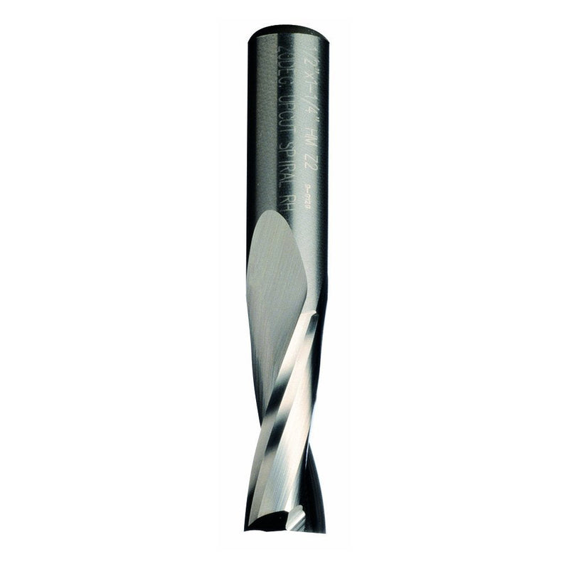 CMT 191.501.11 Solid Carbide Upcut Spiral Bit, 5/16-Inch Diameter by 3-Inch Length, 1/2-Inch Shank