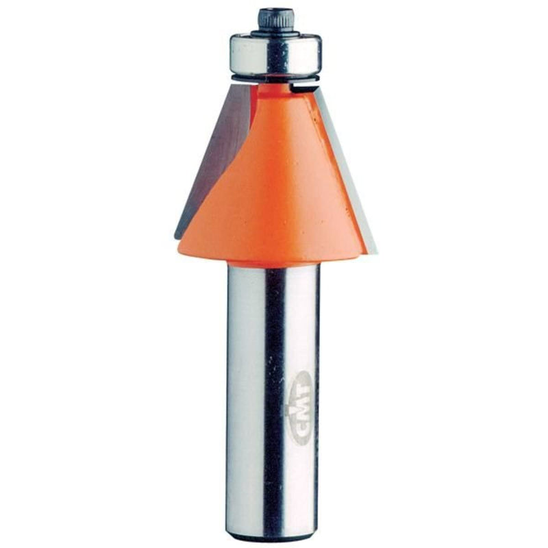 CMT 836.130.11 Chamfer Bit, 1/4-Inch Shank, 3/4-Inch Diameter, Carbide-Tipped