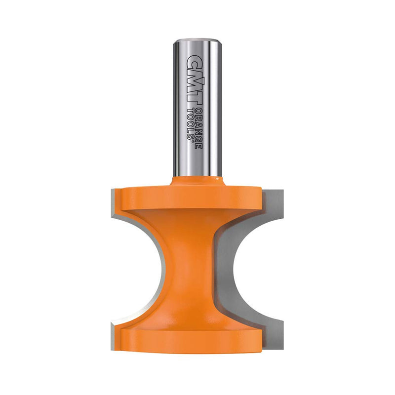 CMT 854.509.11 Bull Nose Bit, 1/2-Inch Shank, 1/2-Inch Radius, Carbide-Tipped