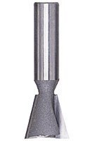 Amana Tool - 45805 Carbide Tipped Dovetail 10 Deg x 1/2 Dia x 5/8 x 1/2" Shank