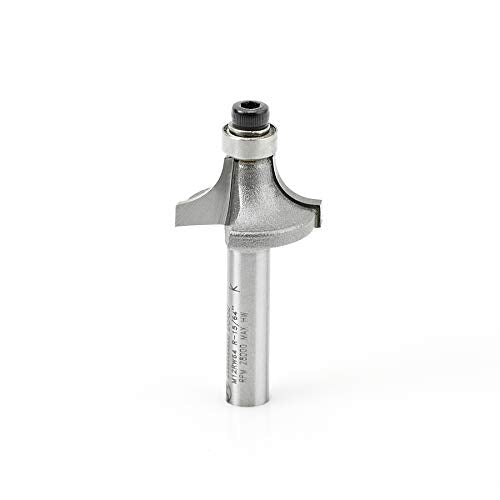 Amana Tool - M12RW64 Carbide Tipped Miniature Corner Round 1/4 Radius x 13/16 Dia x 3/8 x