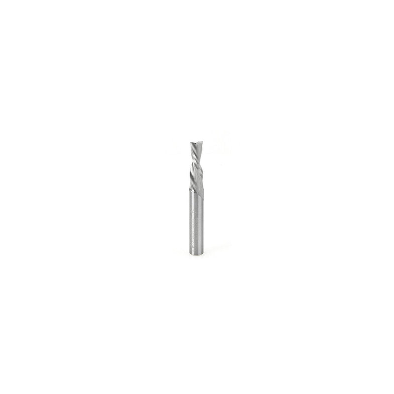 Amana Tool - 46417 Solid Carbide Spiral Plunge 9/32 Dia x 1" x 5/16 Shank Down-Cut