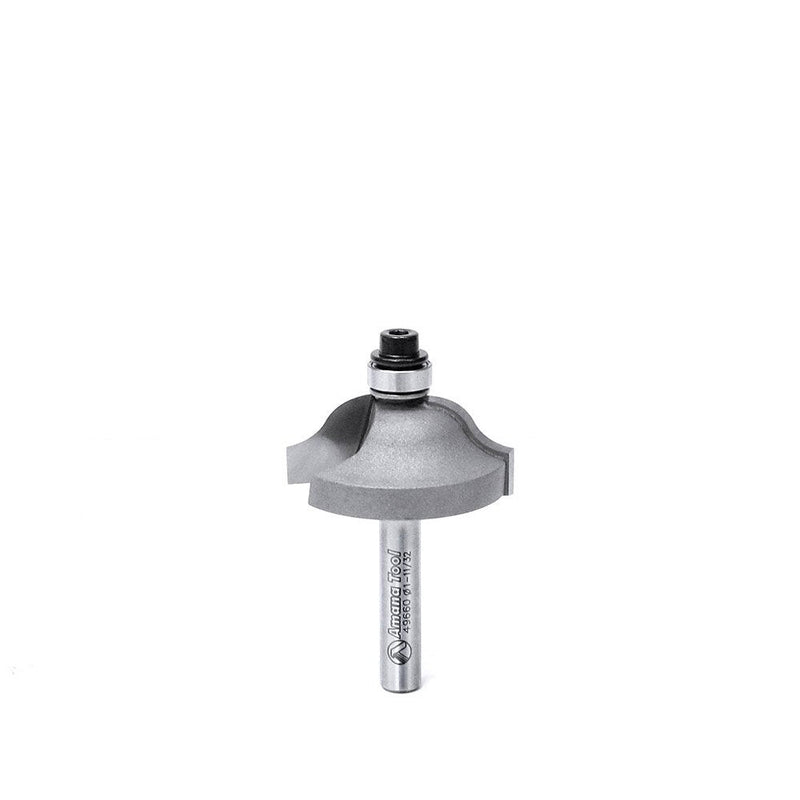 Amana Tool - 49660 Carbide Tipped Ogee Stile 1-11/32 Dia x 1/2 x 11/32 Radius x 1/4" S 1-11/32 Dia x 1/2 x 1/4" SHK