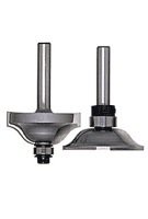 Amana Tool - 49662 Carbide Tipped Ogee Rail 1-1/2 Dia x 3/8 x 11/32 Radius x 1/4" Shan