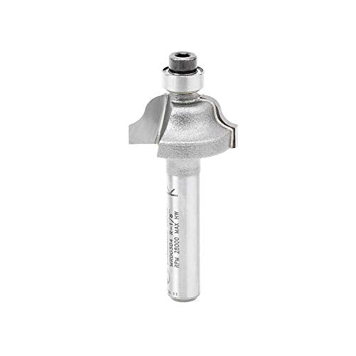 Amana Tool - MRD0304 Carbide Tipped Miniature Roman Ogee 25/32 Dia x 3/8 x 1/4" Shank