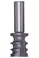 Amana Tool - (54216) Carbide Tipped Variable Beading 9/64 x 7/64 x 1/16 Radius x 7/8 Dia x 1-1/16 x 1/2" Shank