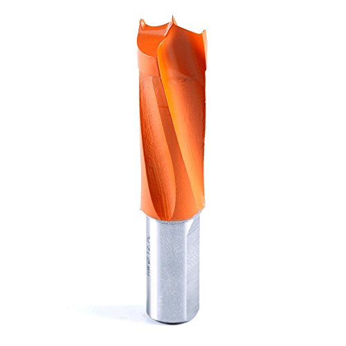 Amana Tool - 301013 Carbide Tipped Brad Pt. Boring Bit L/H 1/2 Dia x 57mm Long x 10mm Sh