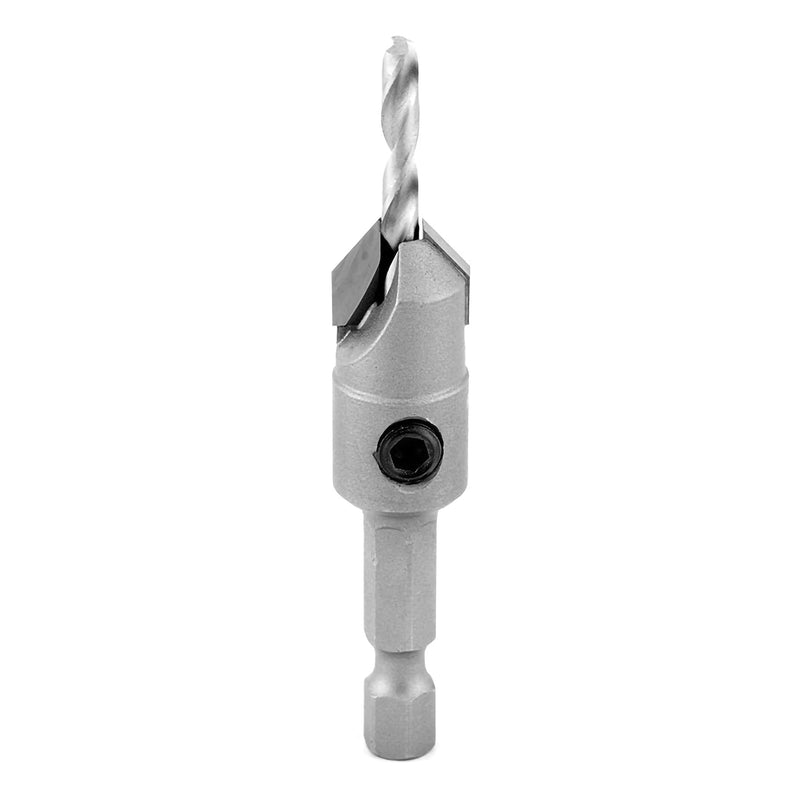 Amana Tool Carbide Tipped 82 Degree Countersink Drill Bit, 55268, 1/2 D x 49 Deg x 1/4 Quick Release Hex Shank for Wood Screw 12