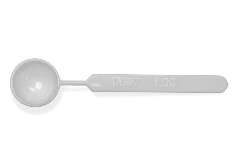 SP Bel-Art Mini Sampling Spoon; 1ml (0.034oz), Plastic (Pack of 25) (F36721-0100) Made in USA