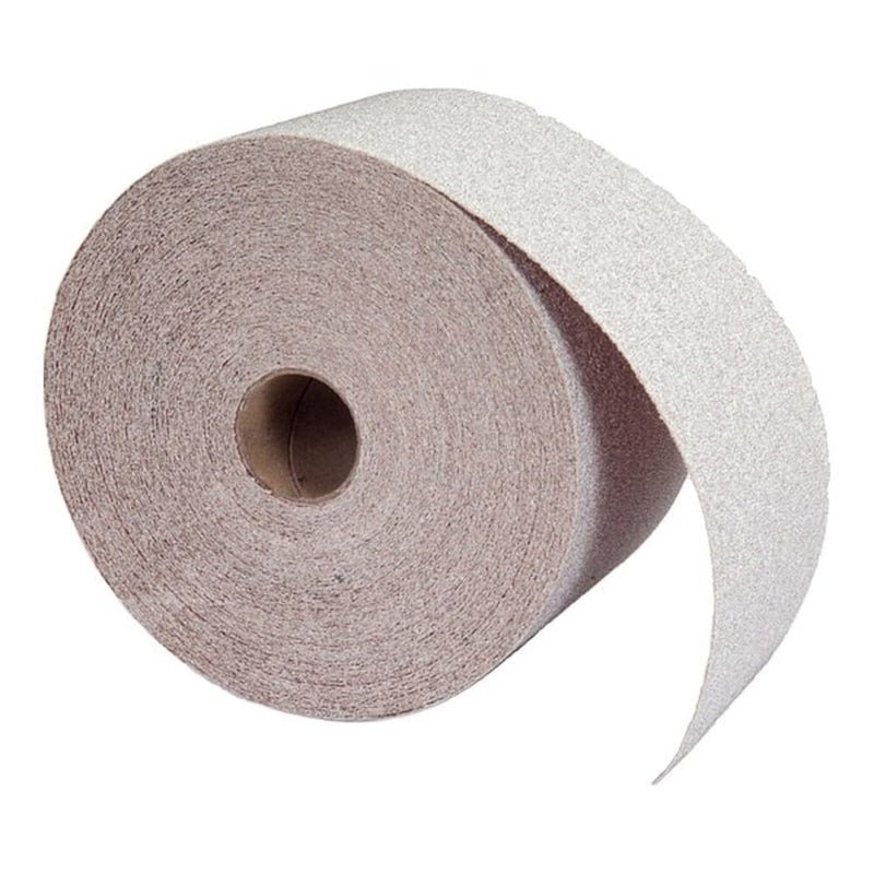 Norton A275OP PSA Adhesive Sandpaper Roll, 400 Grit Sandpaper, Woodworking and Automotive Sand Paper, 2-3/4 Inch Wide, Continuous Roll of 45 Yards